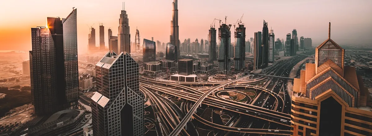 Skyline von Dubai